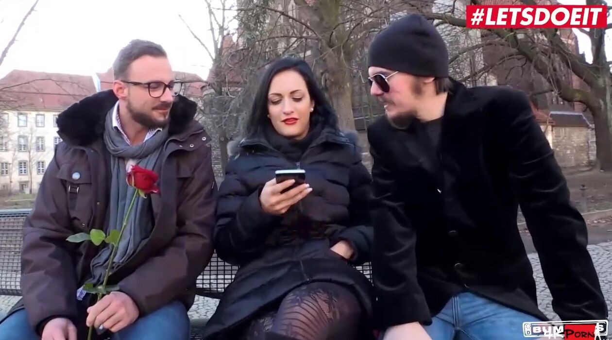 BUMSBUS German Babe Black Sophie Spends Valentine S Day Fucking