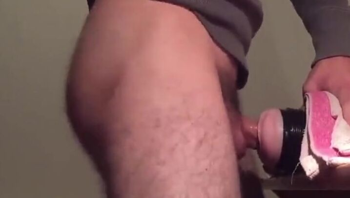 Curved Uncut Cock Fleshlight Fuck Cum Inside