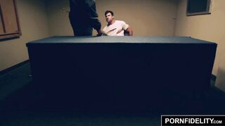 PORNFIDELITY Bridgette B Interrogates A Suspect's Penis