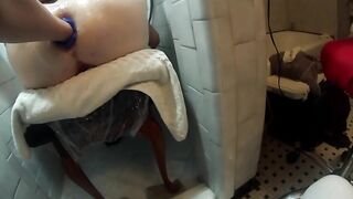 SUBMISSIVE HUSBAND-Anal Fisting from Nasty Wife