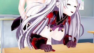 Prinz Eugen Azur Lane 3D Hentai 4/7