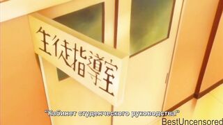 Cute Japanese teenie was Imposed with a Blaster to Suck Cock &