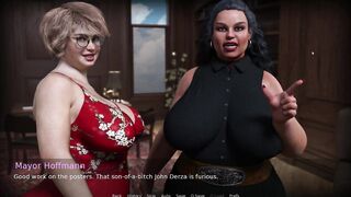 CURVY COUGARS STREET: three WAY WITH LESBIANS (PART 5)