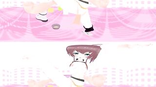 [VR 360 4K] Matsuri Natsuiro Vtuber Matsuri's Peeing
