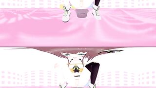 [VR 360 4K] Matsuri Natsuiro Vtuber Matsuri's Peeing