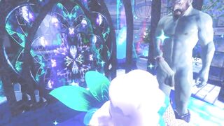 Skyrim THICC Vana Cyan Fucks Huge Orc Cock