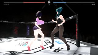 Nailed or Fight [hentai 3D Game] Ep.1 Sex Wrestling with a Bunny