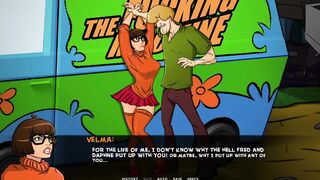 Scooby Doo Velma's Nightmare Shaggy Ripping Velma's Bra! Big Titted