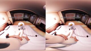 Vocaloid - Kizuna Akari Banged Sideways [UNCENSORED VR ANIMATED 4K]