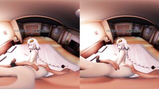 Vocaloid - Kizuna Akari Banged Sideways [UNCENSORED VR ANIMATED 4K]