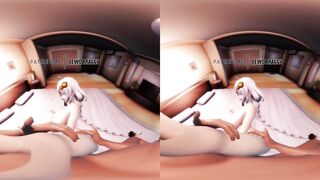 Vocaloid - Kizuna Akari Banged Sideways [UNCENSORED VR ANIMATED 4K]