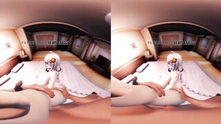 Vocaloid - Kizuna Akari Banged Sideways [UNCENSORED VR ANIMATED 4K]