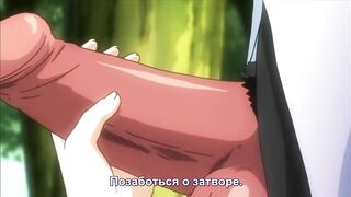 two Japanese College Girls Sucking Off Off Huge Dick / Group Sex /