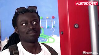 HornyHostel - Eveline Dellai Turned On Czech Takes Long big black cock In