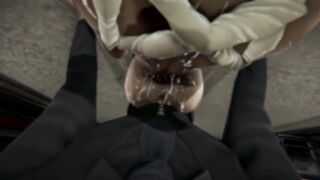 Mai Shiranui Fucked point of watch (fellatio, Anal, Japanese, Multiple Cumshots)