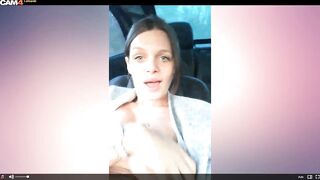 enceinte coquine vicieuse parking sauvage