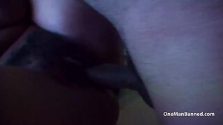 Long Boobed ebony flashed inside car before a fucked