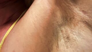 Kinky Hottie Amazon Hot Shaves Hairy Armpits inside Shower Scene! Comment!