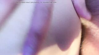 Eddie Danger gets his balls emptied by tattooed goth point of view