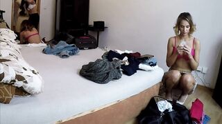 4 young girls at changing room Upskirt Treats voyeur web cam