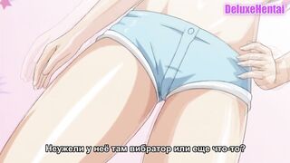 Animated Uncensored Guy has Group Sex with his Step-sisters