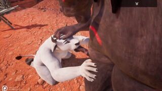 Wild Life Cow and Minotaur Furry Porn