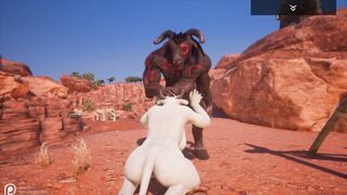 Wild Life Cow and Minotaur Furry Porn