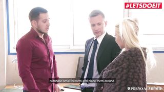 PornoAcademie - Barbie Sins Vulgar British School women Hardcore three Way
