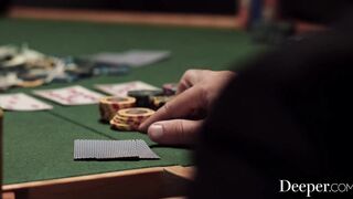 Deeper. Gambler bets his Bombshell ex-wifey inside high stake game