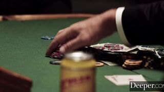 Deeper. Gambler bets his Bombshell ex-wifey inside high stake game