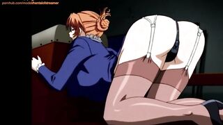 Anime Uncensored | Office Plankton Fucks his Boss Hard | Anime Hentai