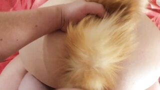 Doggy Style Boned with Anal Tail!