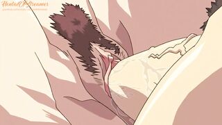 Animated Uncensored | Slutty MILF Pays for Sex with a Boy |