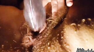 Hairy Stunning Juicy 24K Blonde Bush