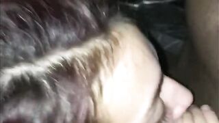 White Eighteen Worship long ebony penis