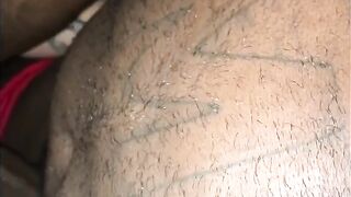 White Eighteen Worship long ebony penis