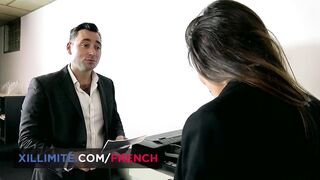 Sex with the French dark hair interior decorator