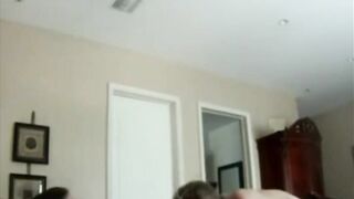 Blonde riding pounded! and screaming into the hotel
