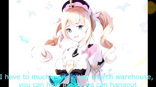 [HENTAI JOI] Genshin Impact Barbara Wrecked Orgasm | Failed Fem Dominatrix