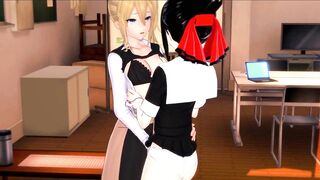 Love is War Lesbo Animated - Ai Hayasaka Eats Twat, Fucks Kaguya