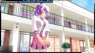 3D CARTOON College chick in Pink Turned me on with Crazy Talk