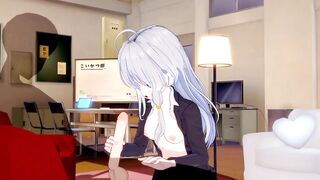 [majo no Tabitabi] Elaina(3d Cartoon)