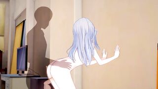 [majo no Tabitabi] Elaina(3d Cartoon)