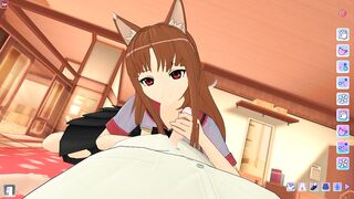 Virgin Wolf cunt with mouth Gets Nailed until she Jizzes - Spice and Wolf