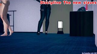 [CG Animation-HS2] Discipline for the new Slaves:Feel Free to Discipline