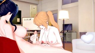 Futa Akeno x Irina[DxD] — 3D HENTAI