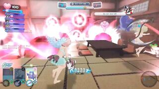 SENRAN KAGURA Peach Beach Splash (nude Mod Gameplay)