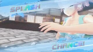 SENRAN KAGURA Peach Beach Splash (nude Mod Gameplay)