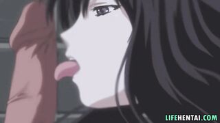 Hottie Hot Tub with a Long Boobies cunt with mouth | Anime Uncensored