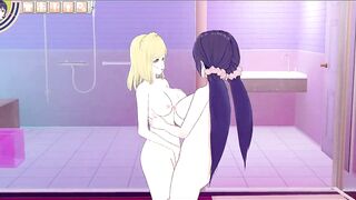 (Love Live) Koikatsu - Nozomi Tojo Masturbation, Lesbian with Mari Ohara